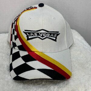 Las Vegas Speedway Checkered Flag Adjustable Hat